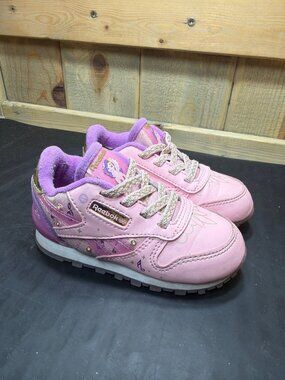 Reebok My Little Pony Pipp Petals Pink Sneakers Toddler Girls Size 7 Shoes Cute!